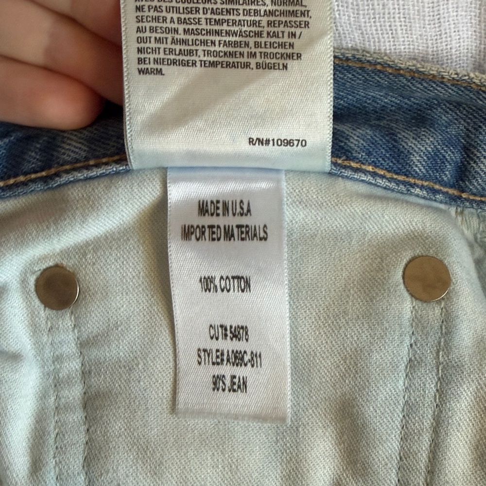 AGOLDE 90’s Mid-Rise Loose Fit Jeans - Picture 7 of 7